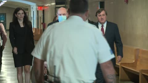 New York: Former Trump CFO Arrives to Court