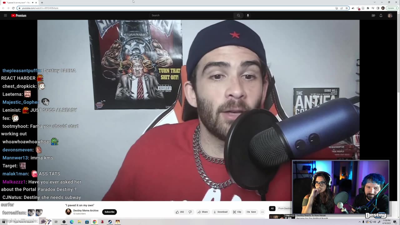 Farha Debates Destiny On Hasan And Lav... (reupload, deleted from YT)