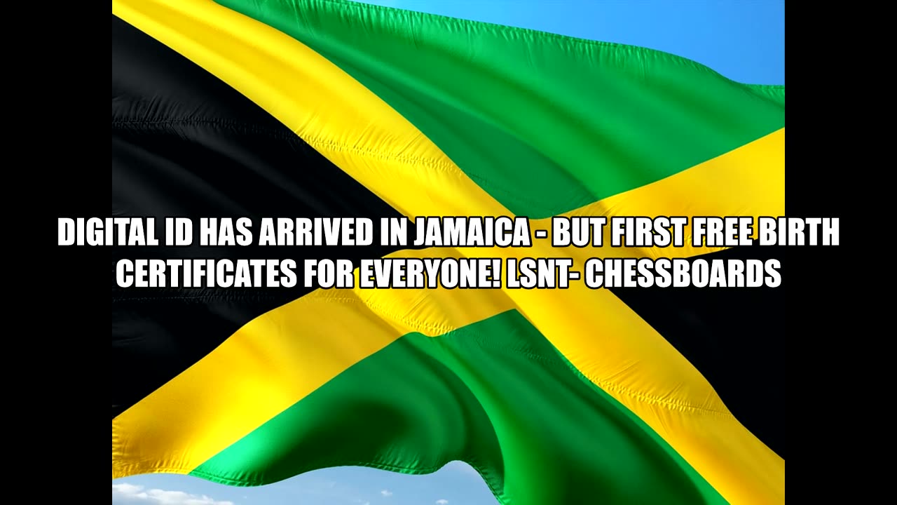 Free birth certificates for all Jamaicans BIOMETRIC