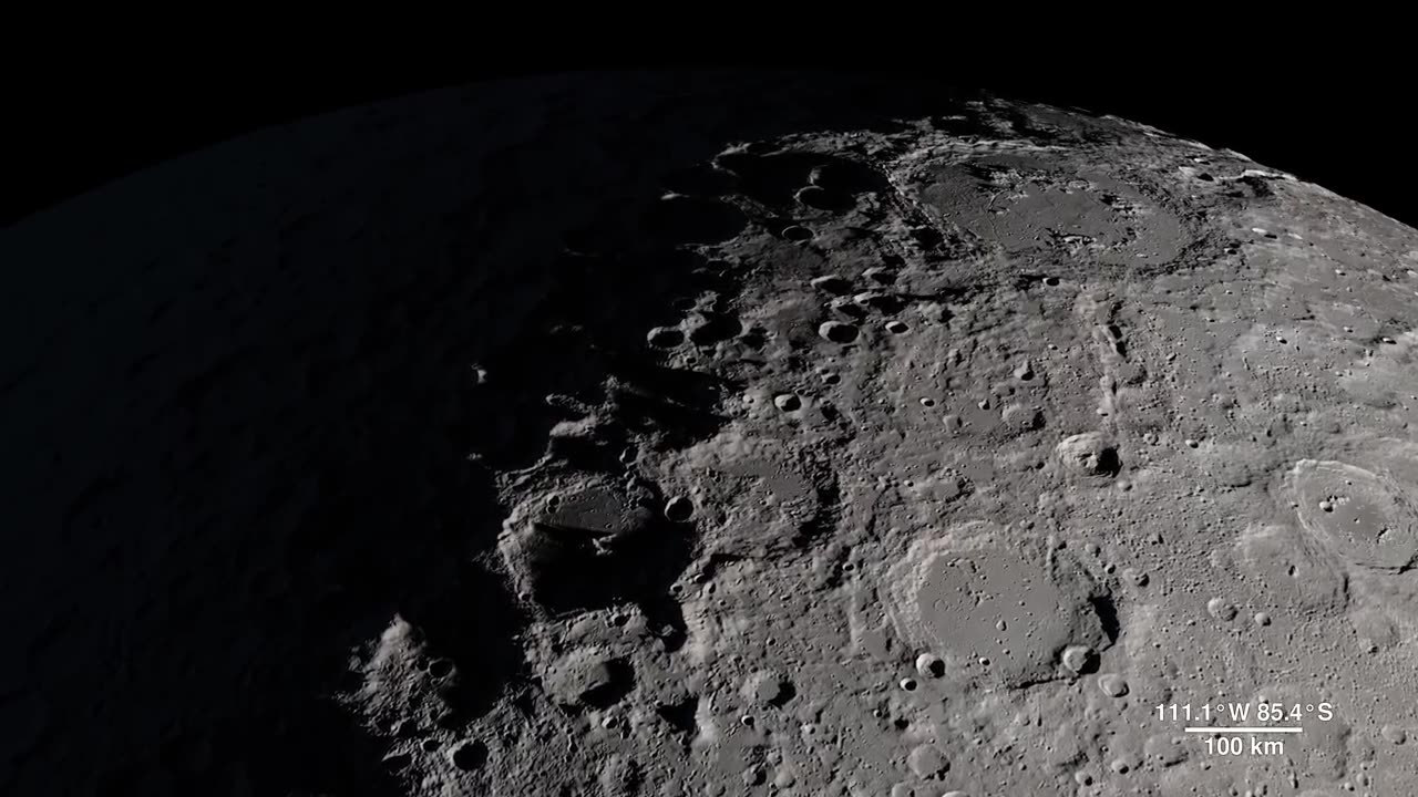 TOUR OF THE MOON IN 4K