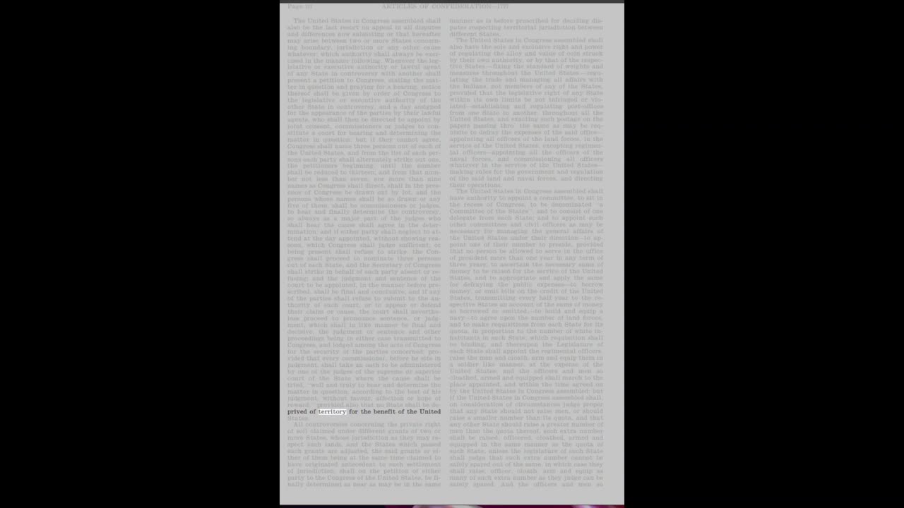 Articles of Confederation