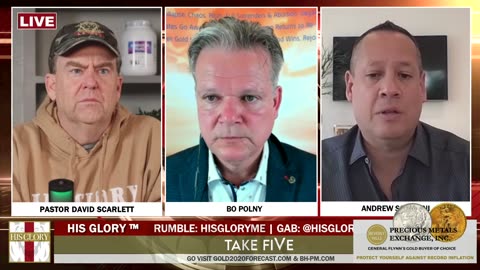 Bo Polny, The Analyst of Time, and Andrew Sorchini, Precious Metals Investing, joins His Glory: Take