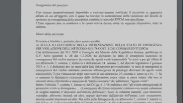 I ricorsi ai dpcm di Conte passati in giudicato e vinti