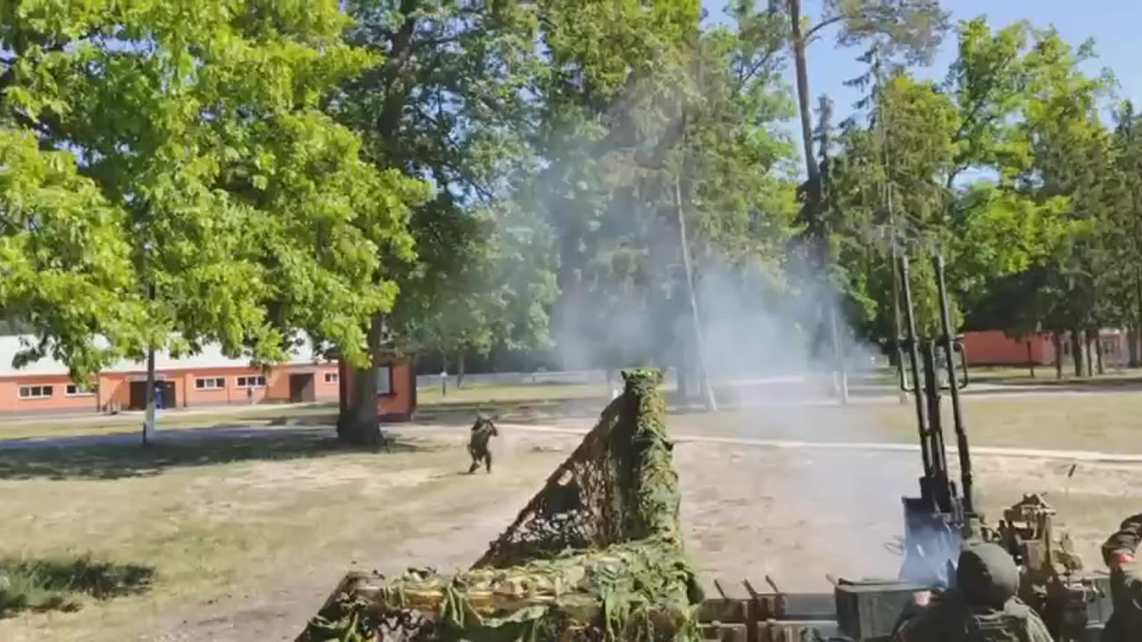 Anti-Aircraft Unit on the Border with Belarus