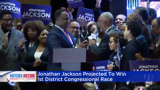 Jonathan Jackson to replace Rep. Bobby Rush in Illinois' 1st District