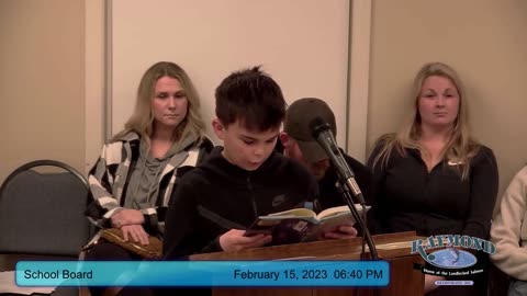 11 Year Old Calls Out Maine School Board For Having Books Feature Gay Sex In His Library👀🔥🙏