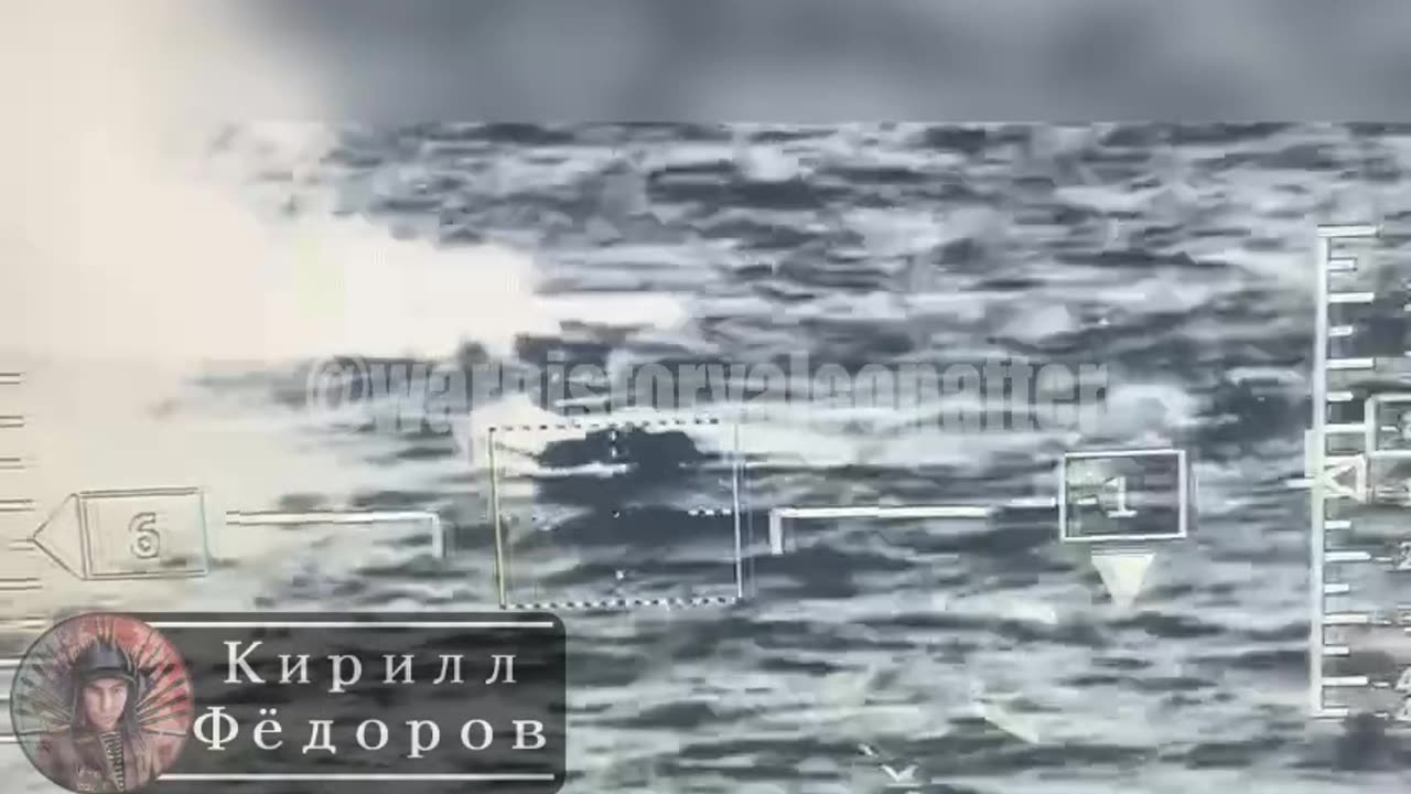 UKR water drones in Black Sea