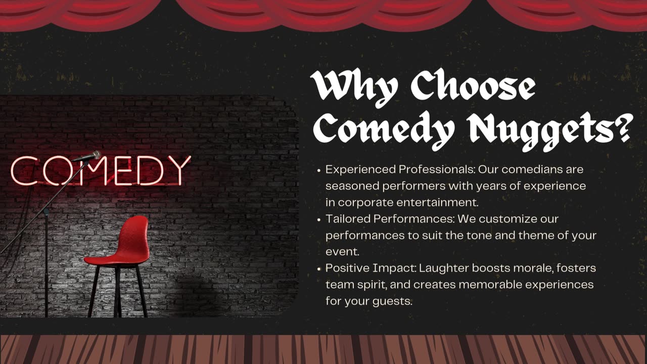 Corporate Event Comedian | Comedy Nuggets