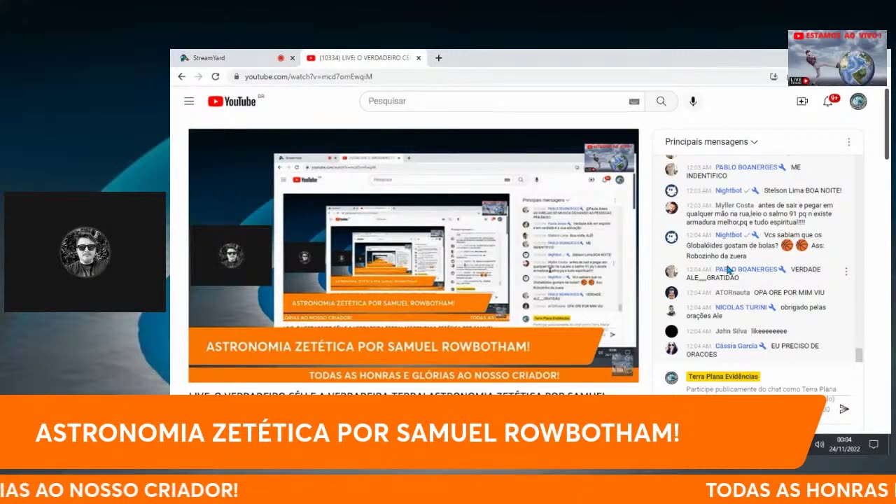 Canal Evidências - mcd7omEwqiM - O VERDADEIRO CÉU E A VERDADEIRA TERRA! POR SAMUEL ROWBOTHAM