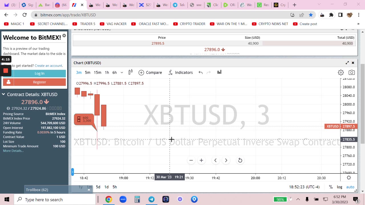 VELOCITY TRADING LIVE 100X TRADING $28059 85 BTC HOW TO ENTER EXIT and MAKE $1,600 IN 3.2 MIN