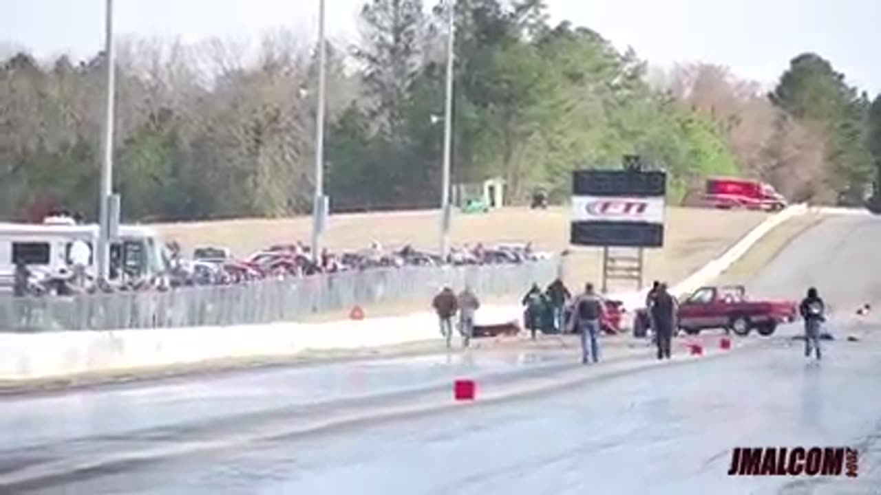 Turbo Mustang literally took flight at Mike Hill's March madness.