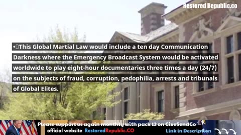 Restored Republic via a GCR Update as of April 20, 2023