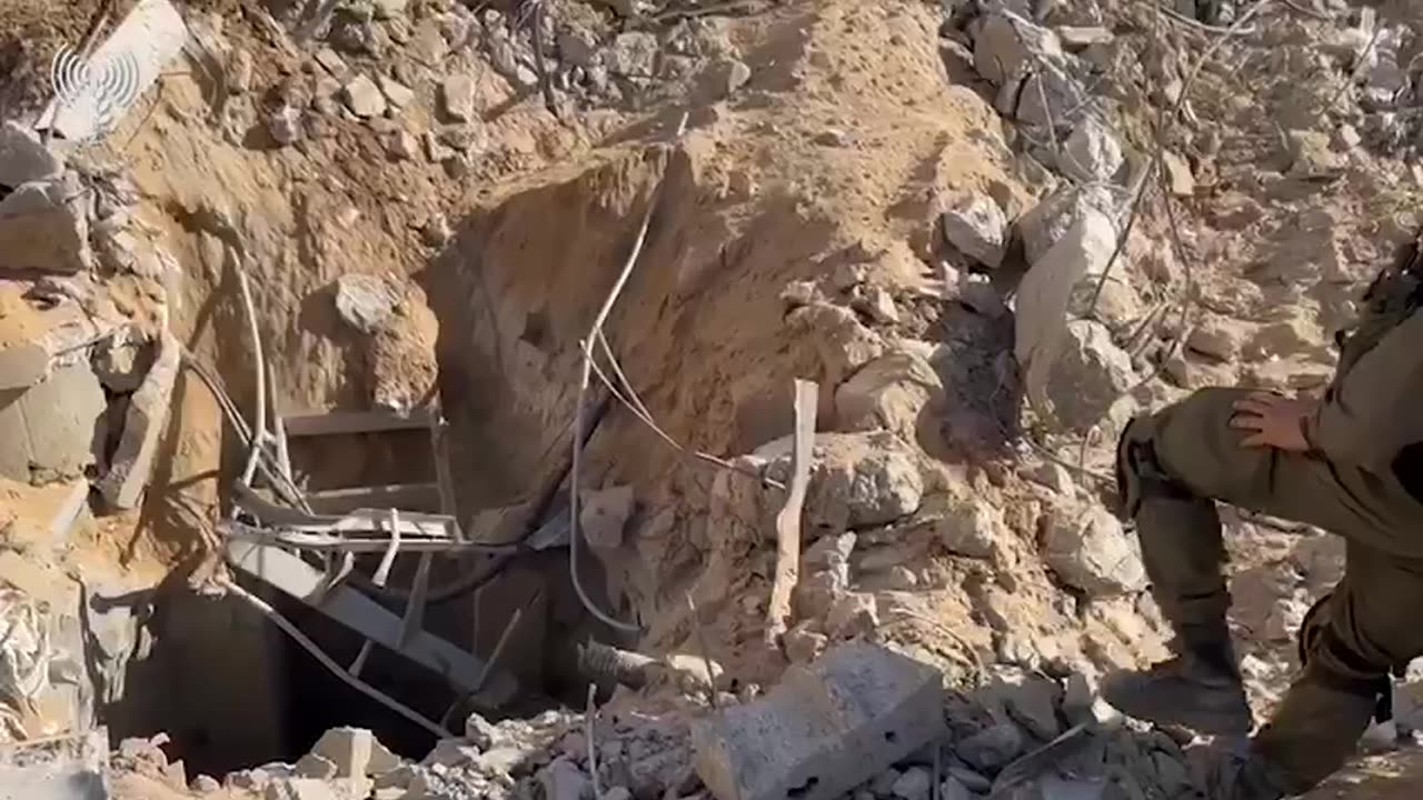 Entrances to Hamas Tunnels Under Hospital in Gaza