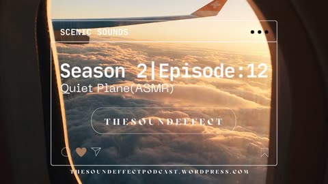 Scenic Sounds | Season 2: Episode: 12 | Quiet Plane (ASMR)