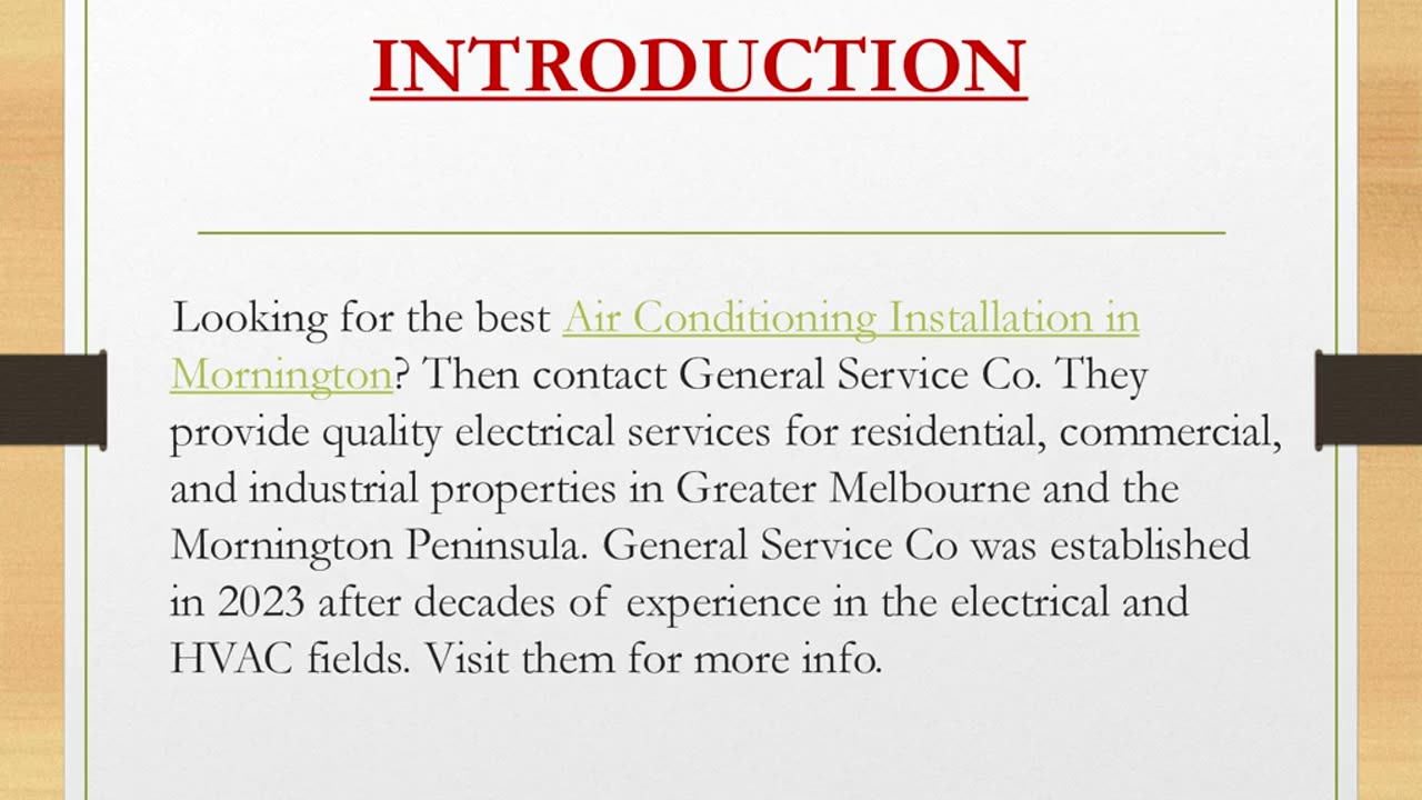 Best Air Conditioning Installation in Mornington