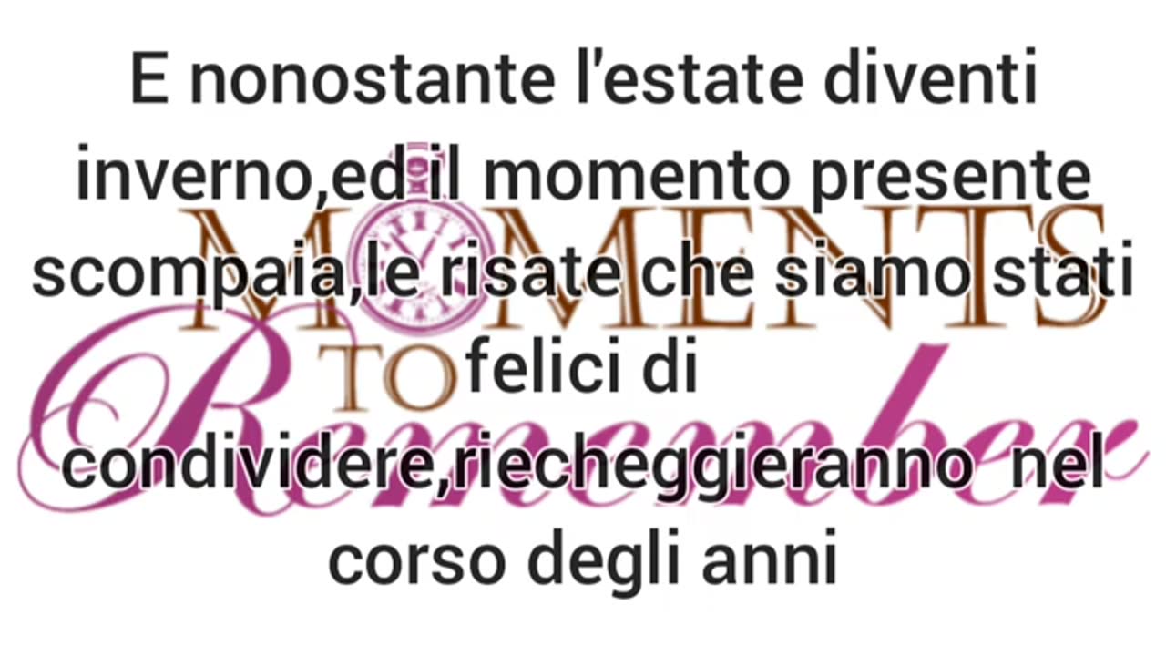 "Moments to remember"-The Four Lads(1955)-traduzione in italiano