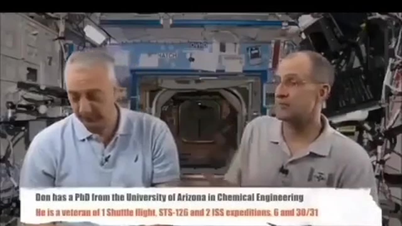 Astronauts talking about stars in space, but no evidence exists