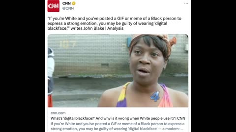 LOL: CNN Runs Insane Story On "Digital Blackface" - WATCH. 
