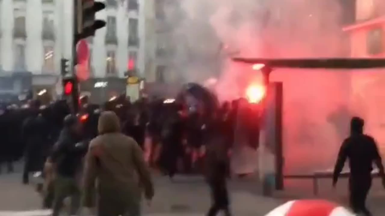 European Riots 2023 (Includes Scenes Of Violence)