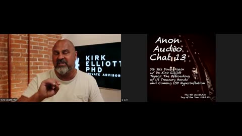 (9/6/2023) | Audio Chat 13 | SG Sits Down w/ Dr. Kirk Elliott to Discuss Financial Warfare/Patriot Economies WW