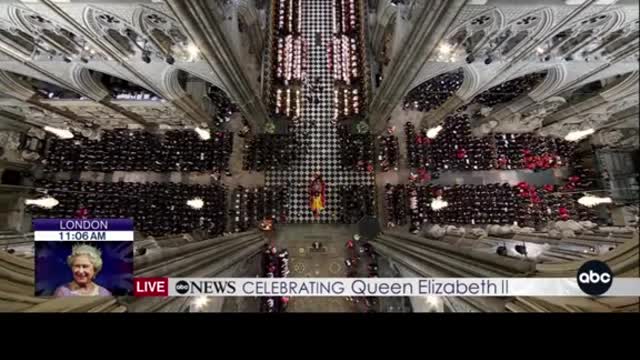 The #RoyalFamily accompanies the casket of Queen Elizabeth II at her state funeral in