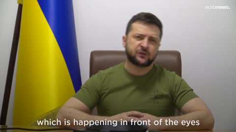 Mariupol assault a 'crime against humanity', says Zelenskyy