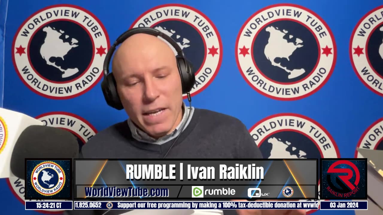 🚨The Raiklin Report🚨 Live | 1-3-24 | 4-4:30 EST