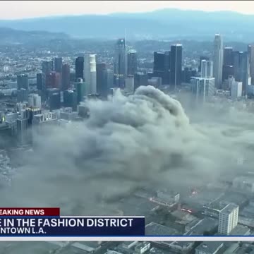 Wow LA fire