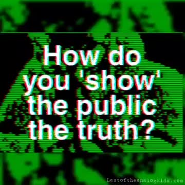 How do you show the truth