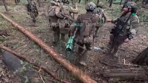 ❗️The arrival of 82-mm mines on the Bandera group