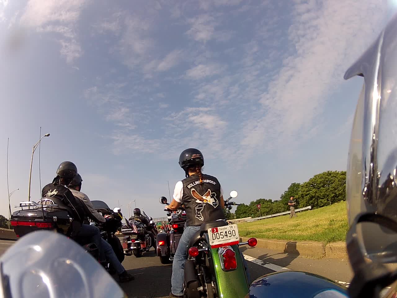 Rolling Thunder from Harley-Davidson of Washington DC, year unknown.