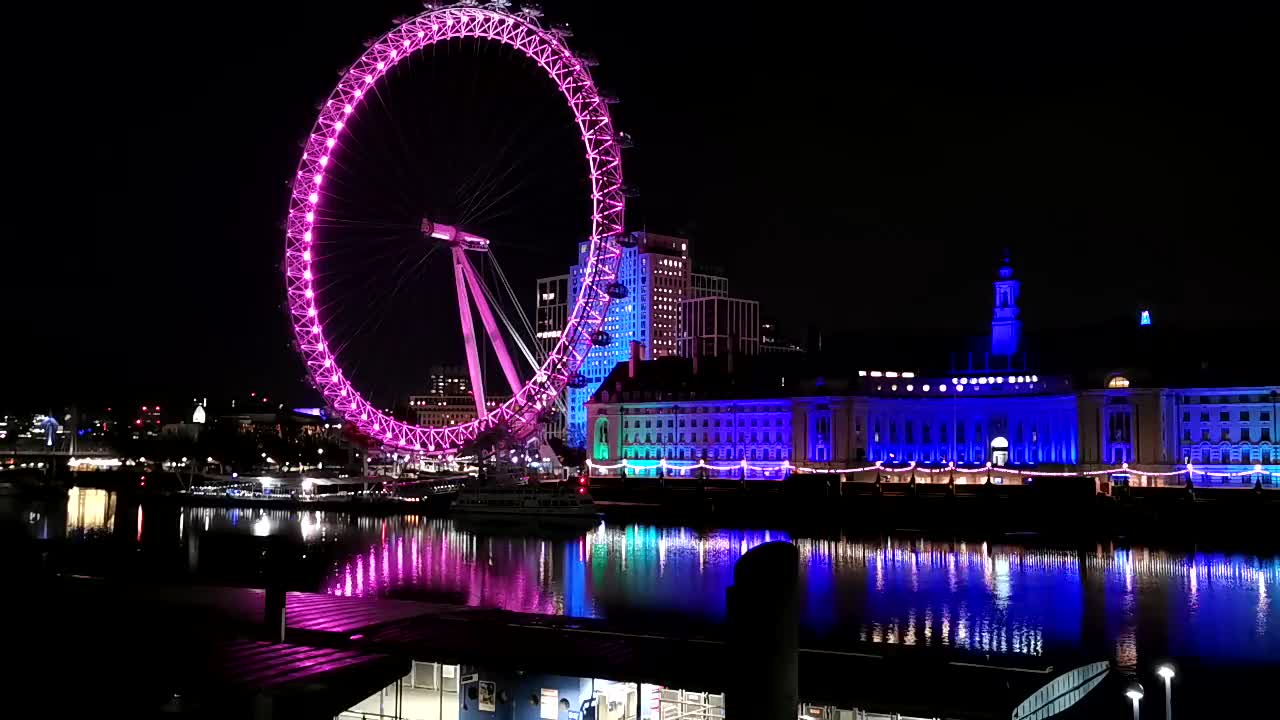 The London eye in central London