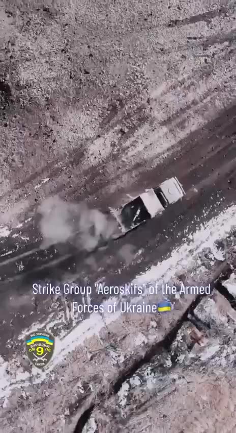 Combat Footage from Ukrainian 9th Strike Group