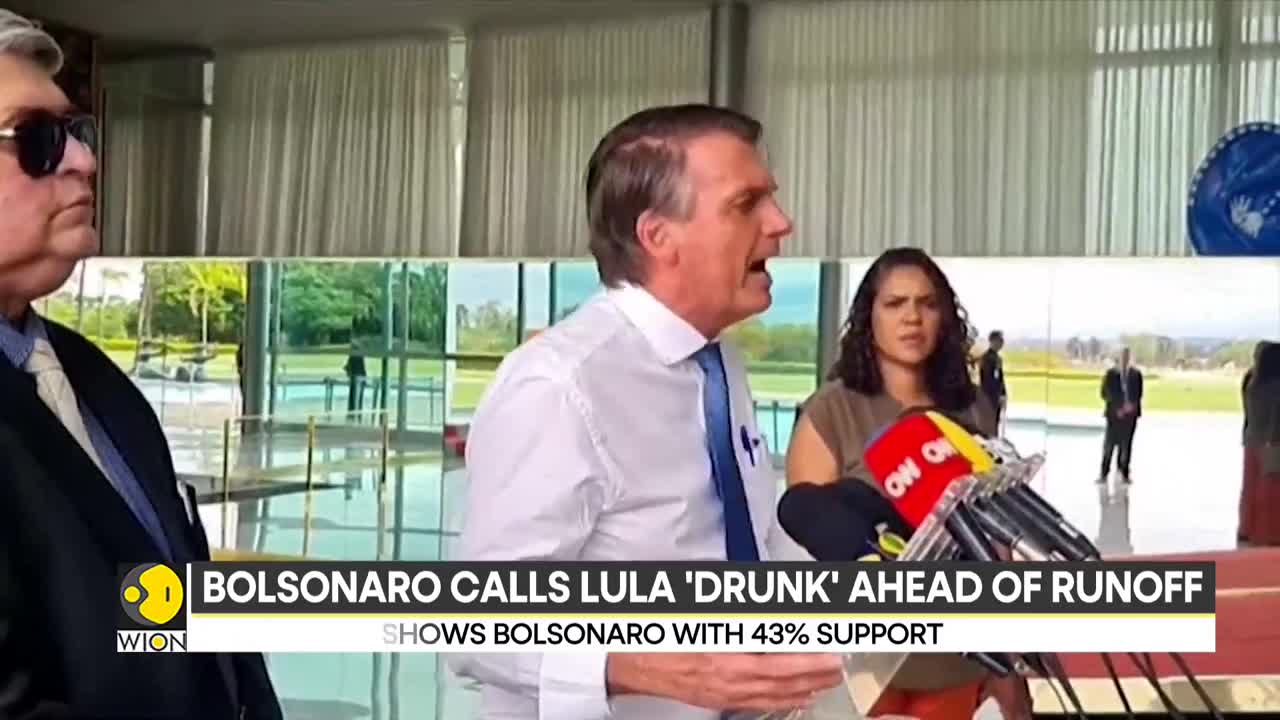 Brazil: Bolsonaro calls Lula 'drunk' ahead of runoff | Latest World News | English News | WION