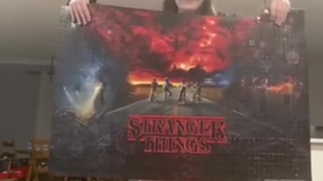 Stranger things puzzle complete! _strangerthings _shorts __ Credits_ ricasaurus.