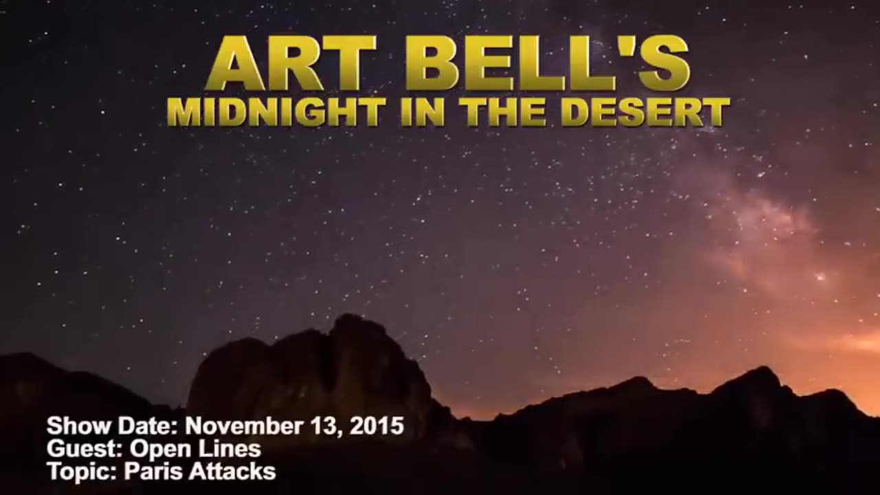 Art Bell MITD - Open Lines - Paris Attacks