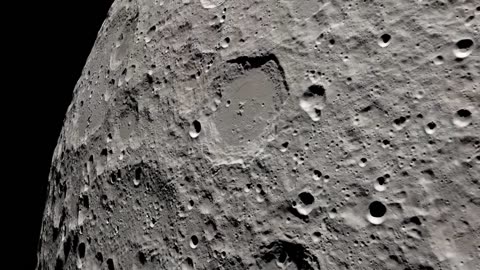 Apollo 13 views of the Moon in 4k latest video of nasa