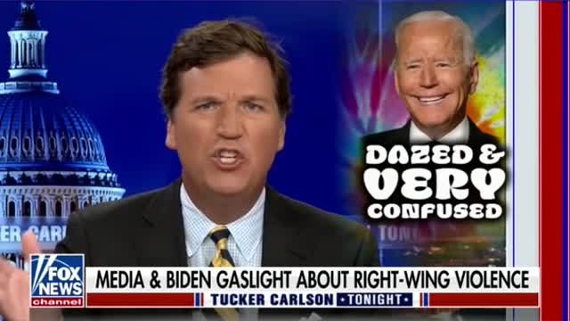 Tucker roasts Biden’s blunder #shorts