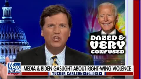 Tucker roasts Biden’s blunder #shorts