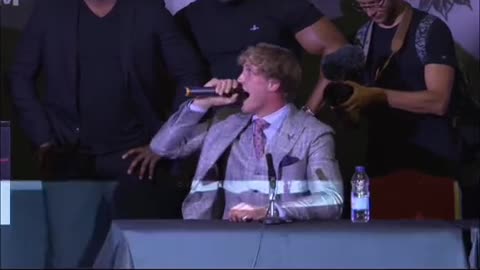 Logan Paul" Walked Off Stage During Fight Press