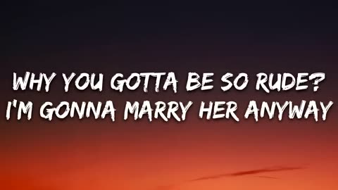 MAGIC! - Rude (Lyrics Video)