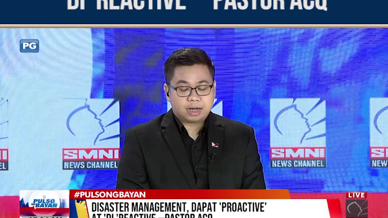 Disaster management, dapat 'proactive' at 'di 'reactive' – Pastor ACQ