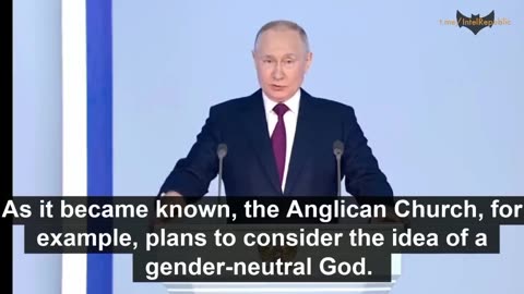 Putin firing shots at satanic parasites
