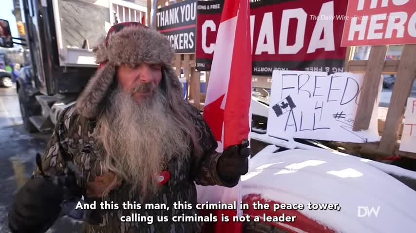 TRUCKERS REACT TO TRUDEAU USING EMERGENCY POWERS