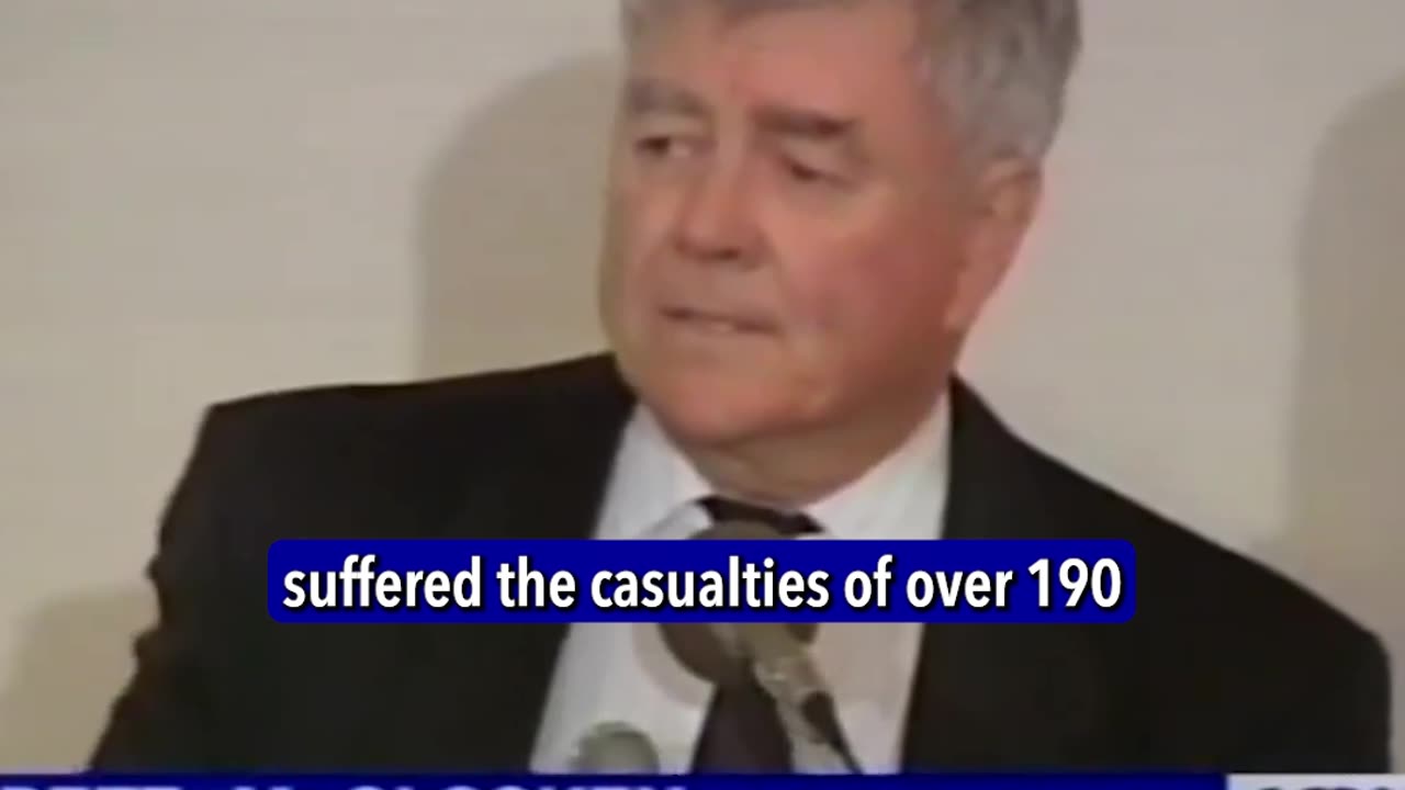 Former Congressman Pete McCloskey on the USS Liberty (1995)