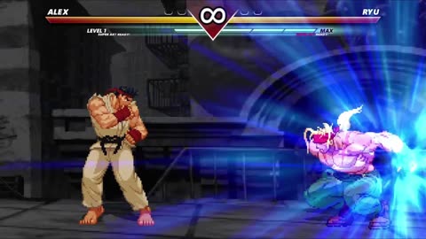 Street Fighter All Stars 1.0 Combos - Alex