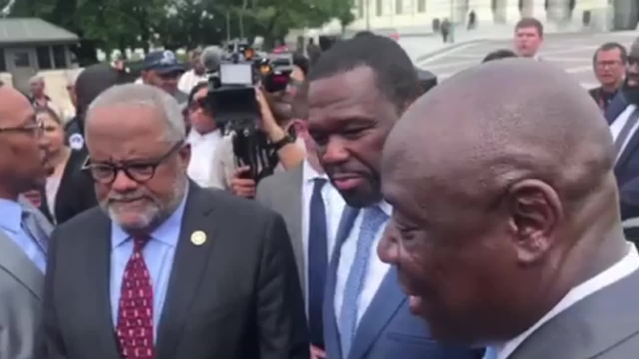 50 Cent says black men identify with Trump “because they’ve got RICO charges.”