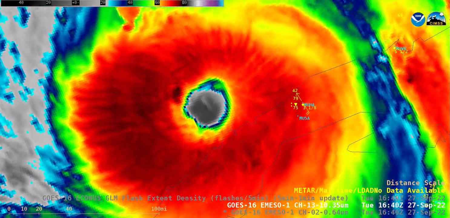 Hurricane Ian Bears Down