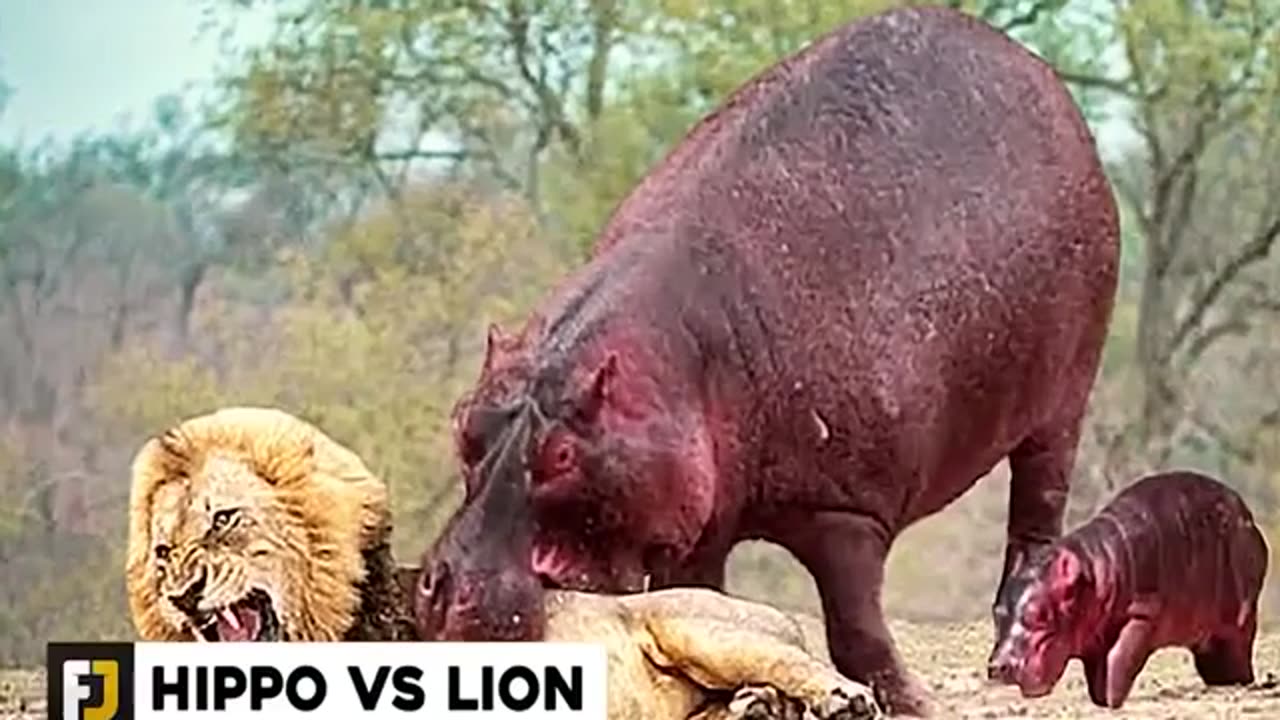 ANIMAL FIGHTING THE WRONG OPPONENT