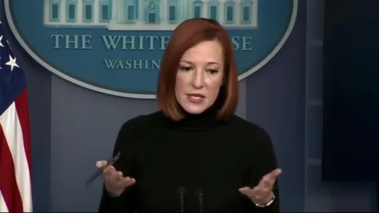 Jen Psaki Asked If Biden Is A Hypocrite